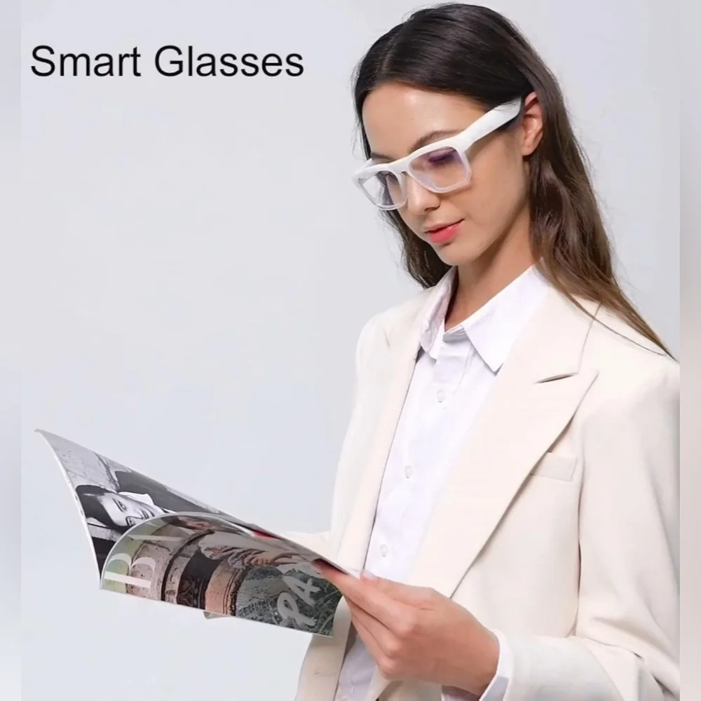 OhO Smart Glasses with Bluetooth Speaker,Indoor/Outdoor UV Protection Waterproof